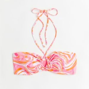NWT H&M Padded Bandeau Bikini Top